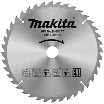 Makita list za crikular za drvo D-65377